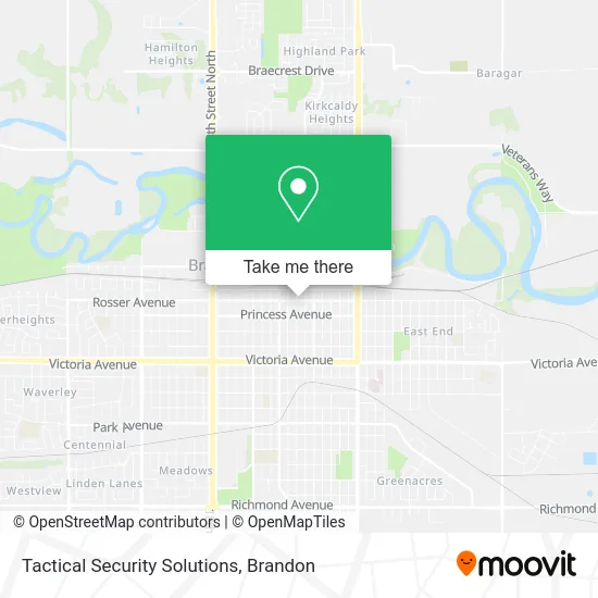 Tactical Security Solutions map