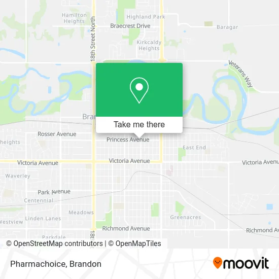 Pharmachoice map