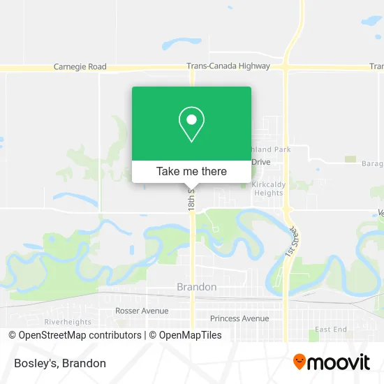 Bosley's map