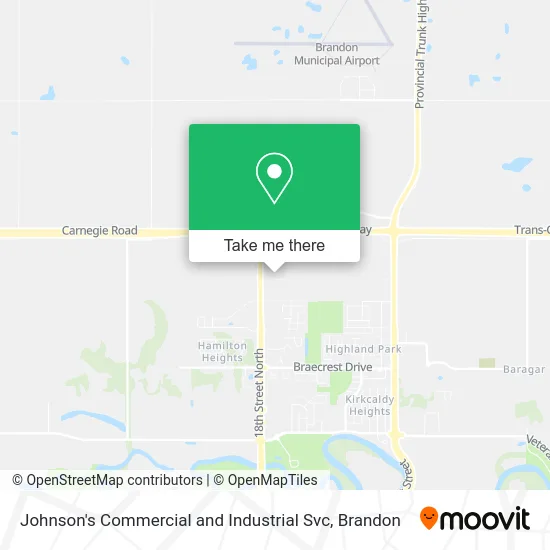 Johnson's Commercial and Industrial Svc map