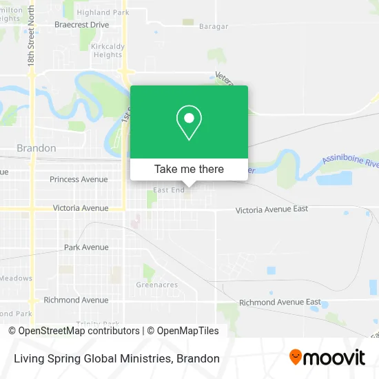 Living Spring Global Ministries map
