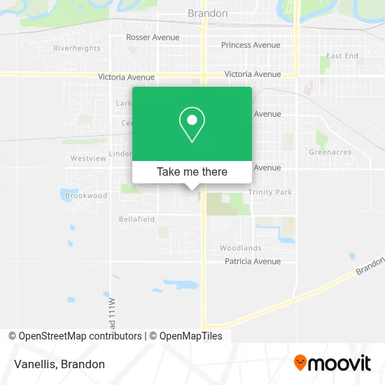 Vanellis map