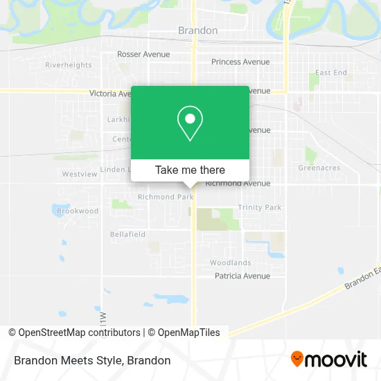 Brandon Meets Style map