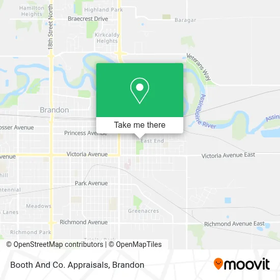 Booth And Co. Appraisals map