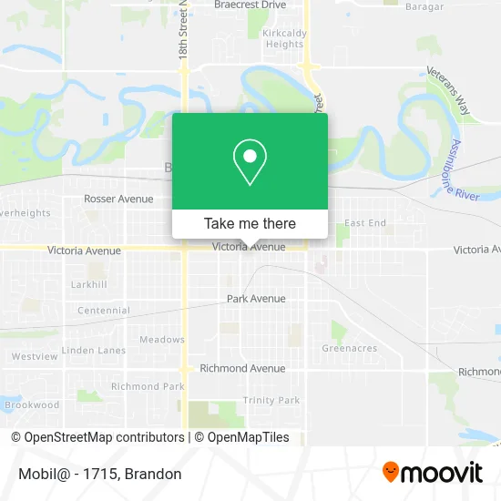 Mobil@  - 1715 map