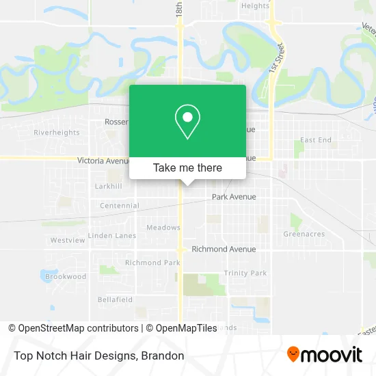 Top Notch Hair Designs map