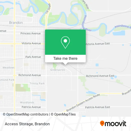 Access Storage map