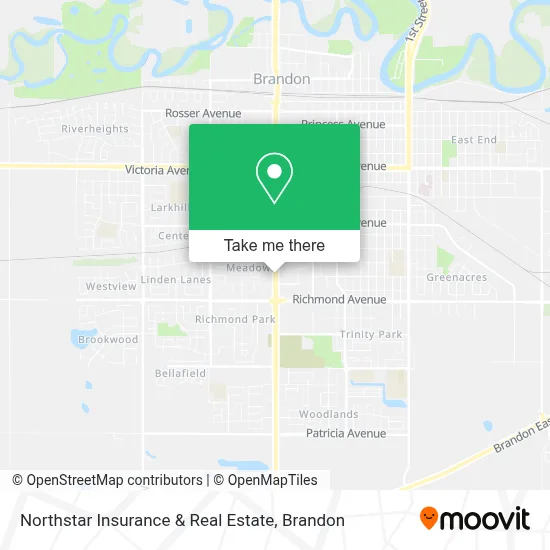 Northstar Insurance & Real Estate map
