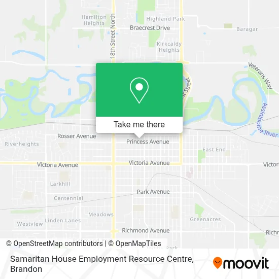 Samaritan House Employment Resource Centre map