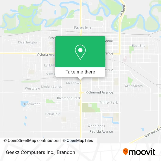 Geekz Computers Inc. map