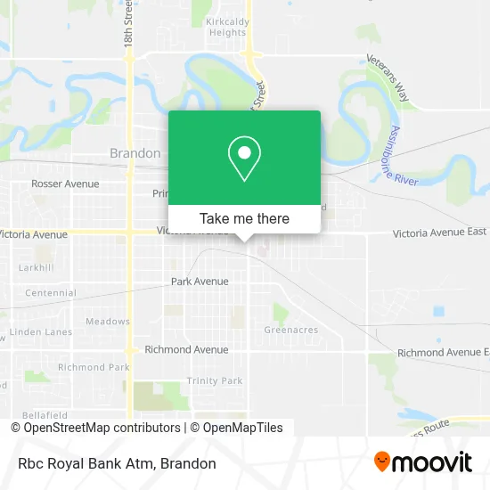 Rbc Royal Bank Atm map