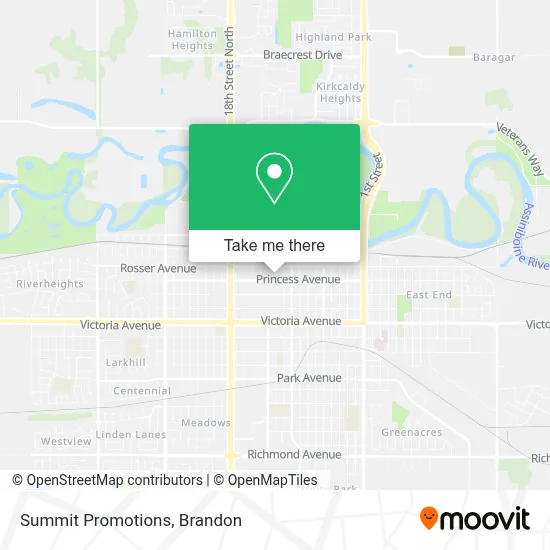 Summit Promotions map