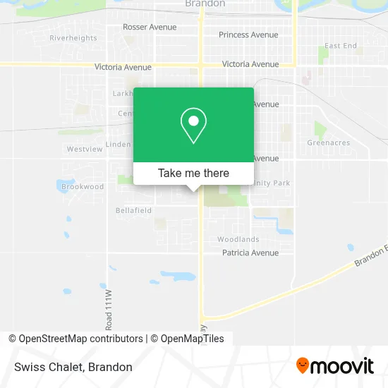 Swiss Chalet map
