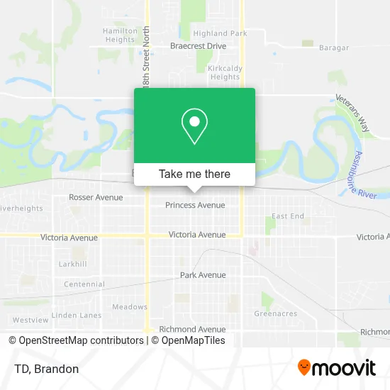 Td map