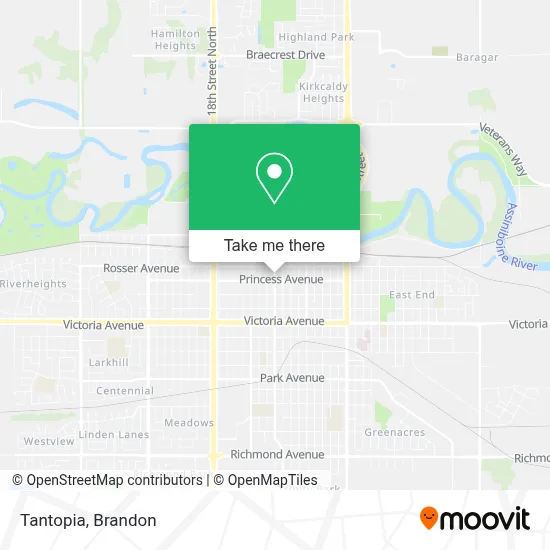 Tantopia map
