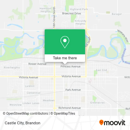 Castle City map