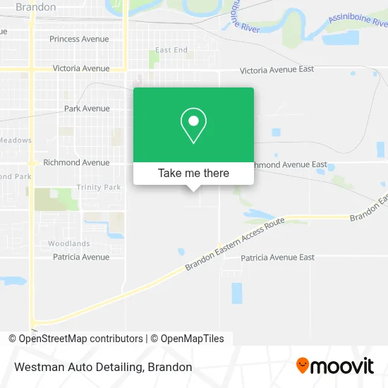 Westman Auto Detailing map