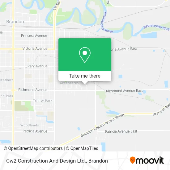 Cw2 Construction And Design Ltd. map