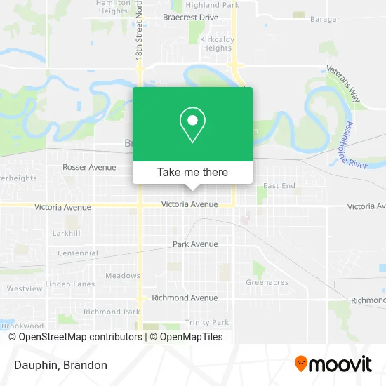 Dauphin map