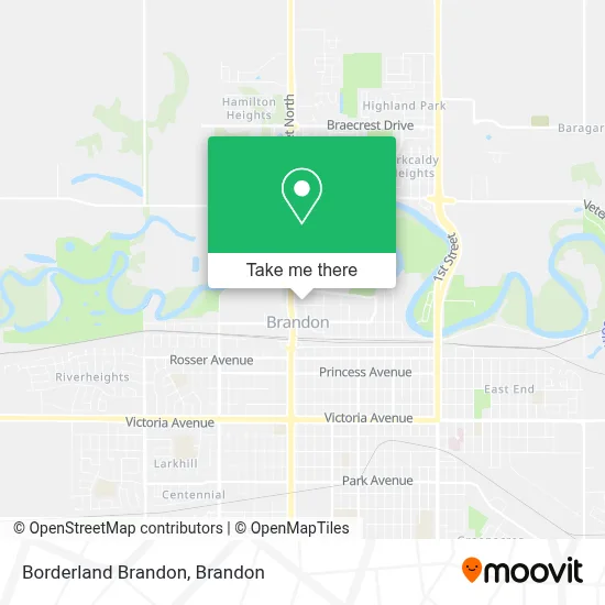 Borderland Brandon map