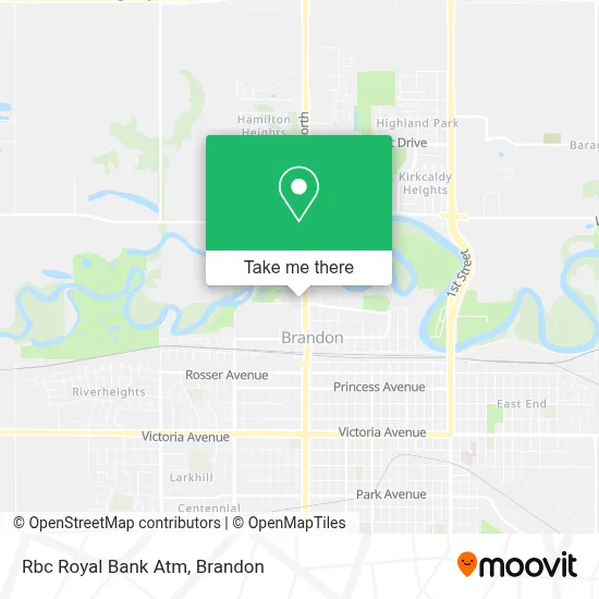 Rbc Royal Bank Atm map