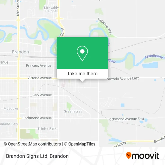 Brandon Signs Ltd map