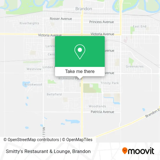Smitty's Restaurant & Lounge map