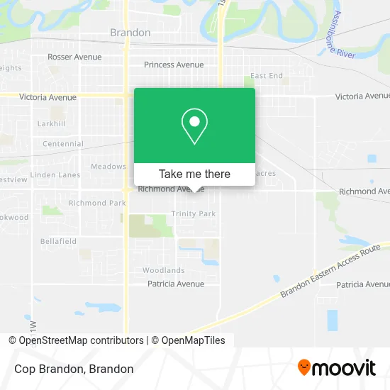 Cop Brandon map
