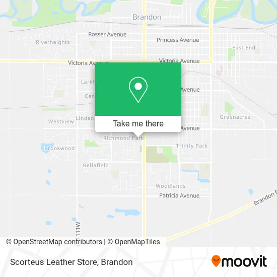 Scorteus Leather Store map