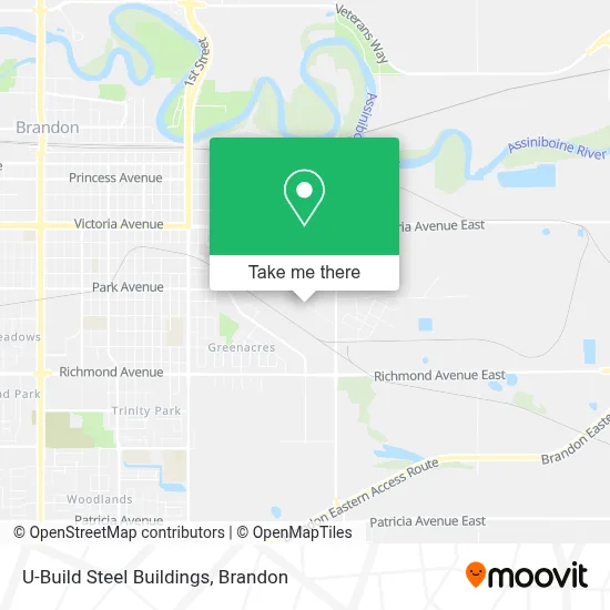 U-Build Steel Buildings map
