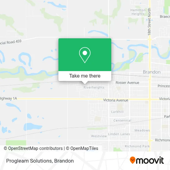 Progleam Solutions map