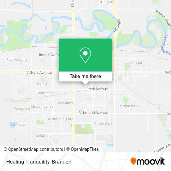 Healing Tranquility map