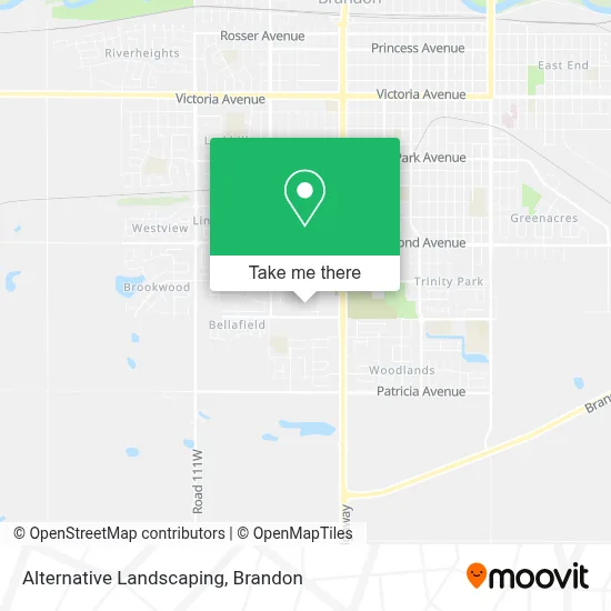 Alternative Landscaping map