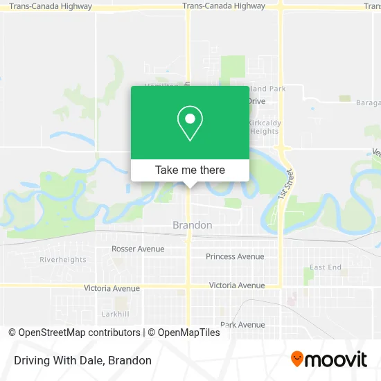 Driving With Dale map