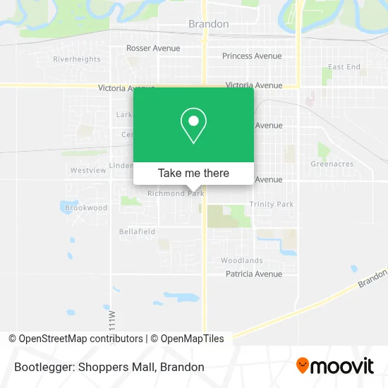 Bootlegger: Shoppers Mall map