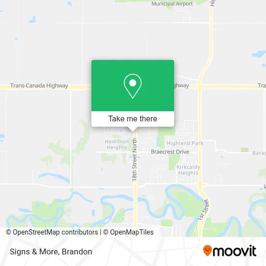 Signs & More map