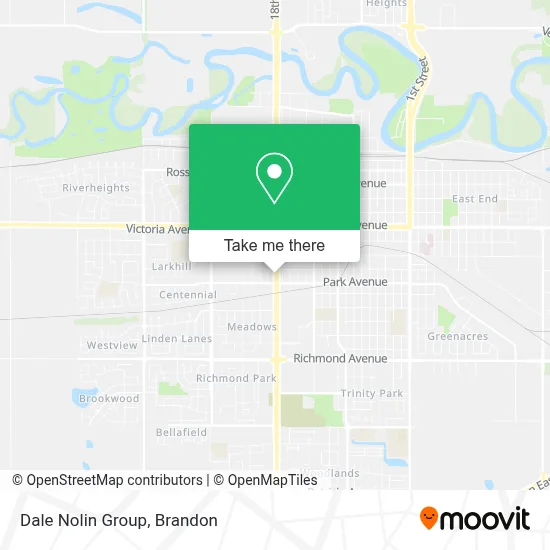 Dale Nolin Group map