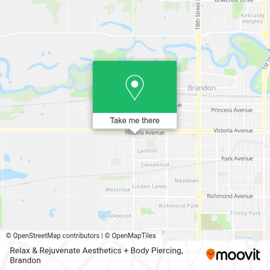 Relax & Rejuvenate Aesthetics + Body Piercing map