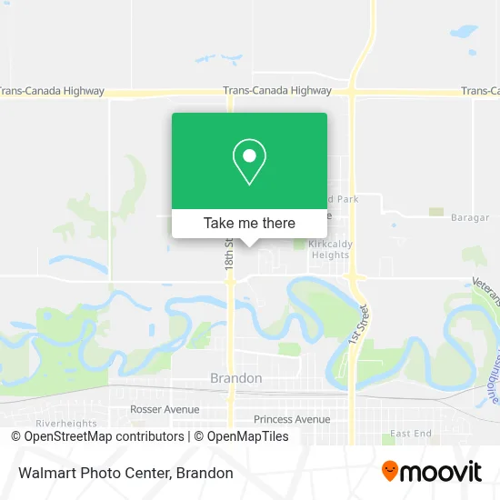 Walmart Photo Center map