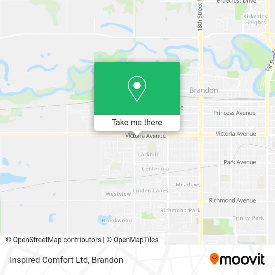 Inspired Comfort Ltd map