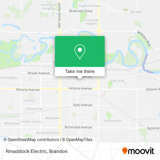 Rmaddock Electric map