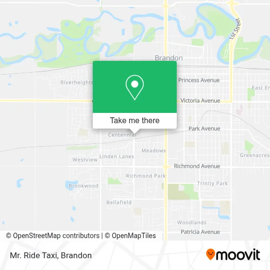 Mr. Ride Taxi map