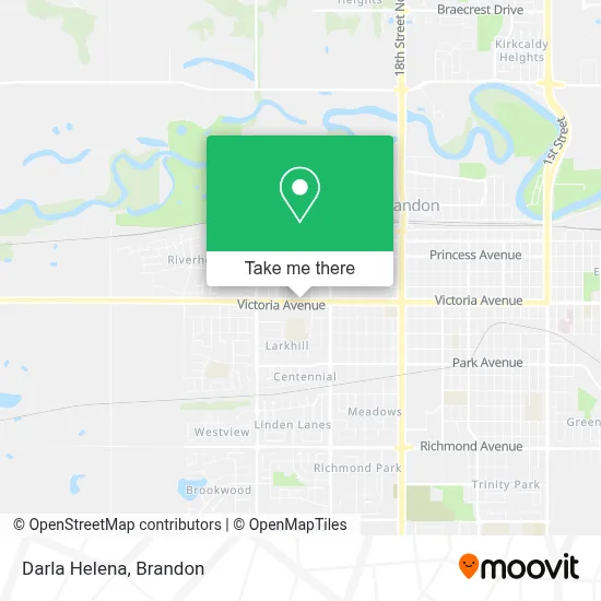 Darla Helena map
