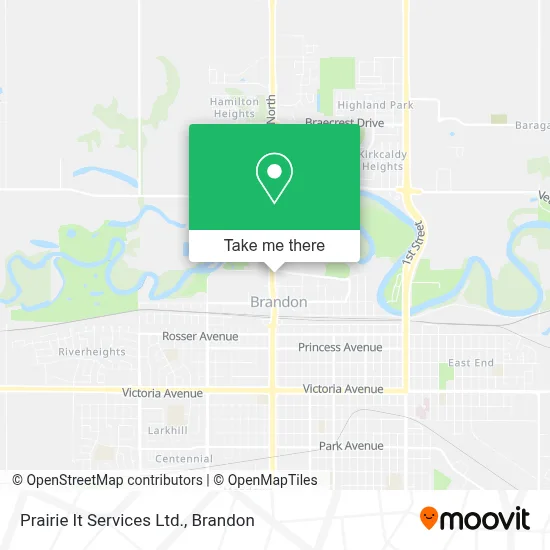 Prairie It Services Ltd. map