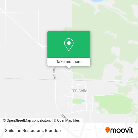 Shilo Inn Restaurant map