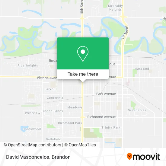 David Vasconcelos map