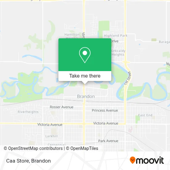 Caa Store map