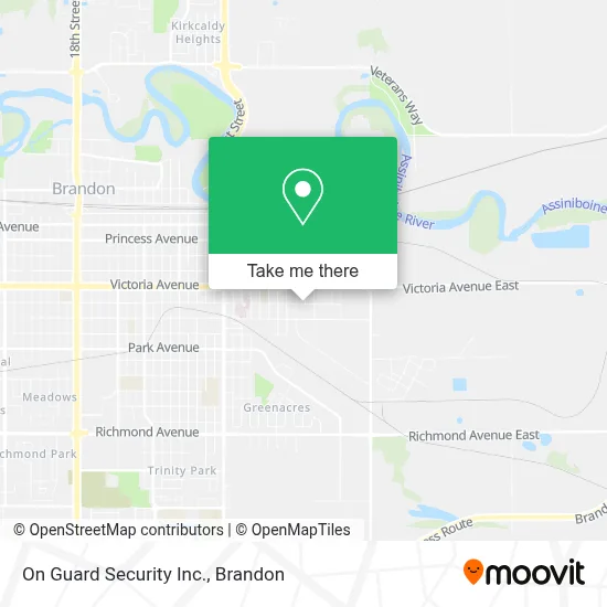 On Guard Security Inc. map