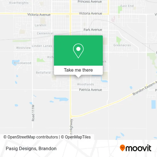 Pasig Designs map