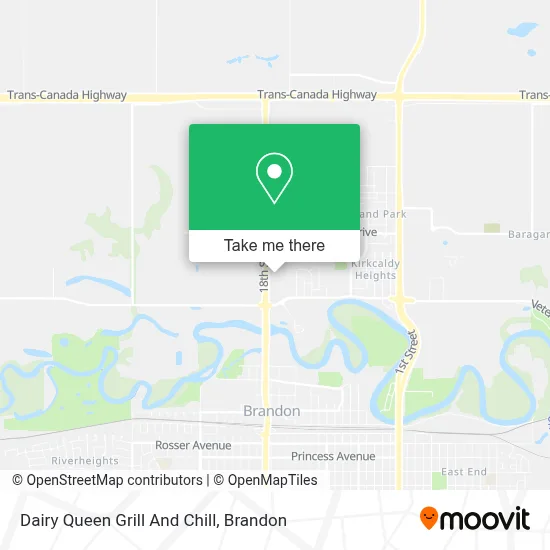 Dairy Queen Grill And Chill map